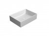 GSI Kube X Umywalka nablatowa 50x37 cm biały połysk 942911
